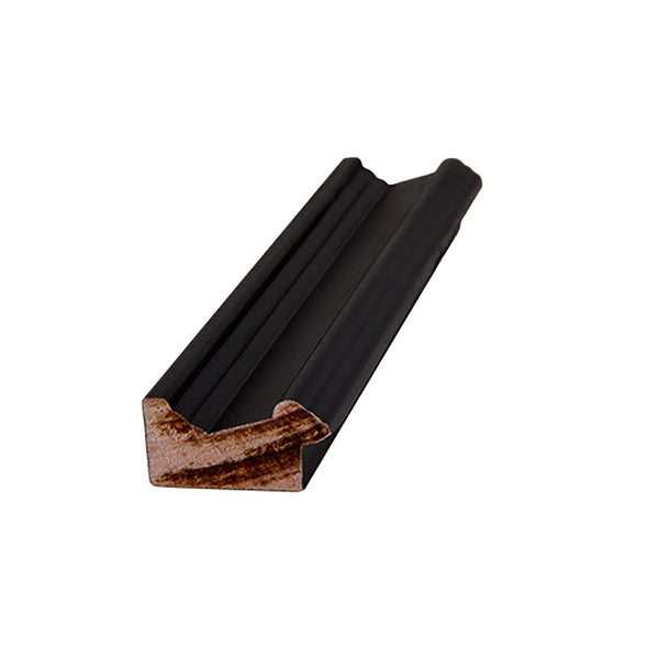Economical Custom Size Black Wood Frame