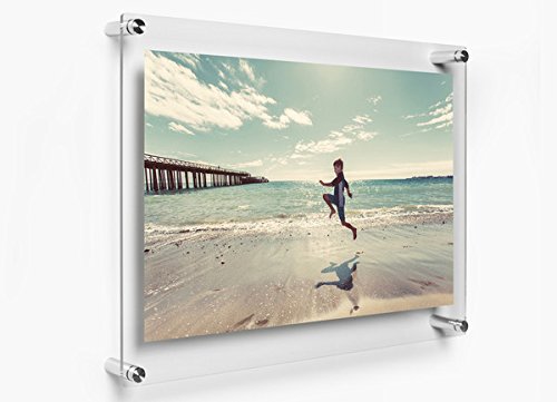 General info on acrylic floating picture frames