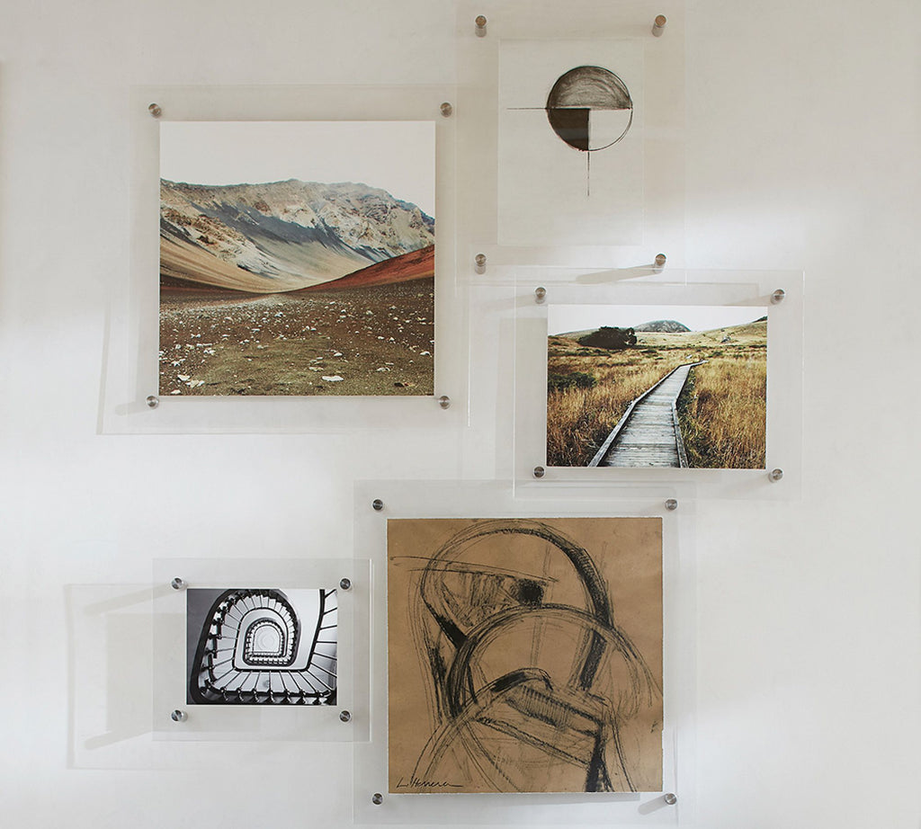 No Order Frame Custom Floating Acrylic Picture Frames | Made to Order Non Standard ...