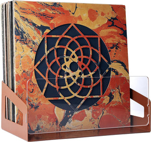 Wall Mount LP Record Album Storage Copper